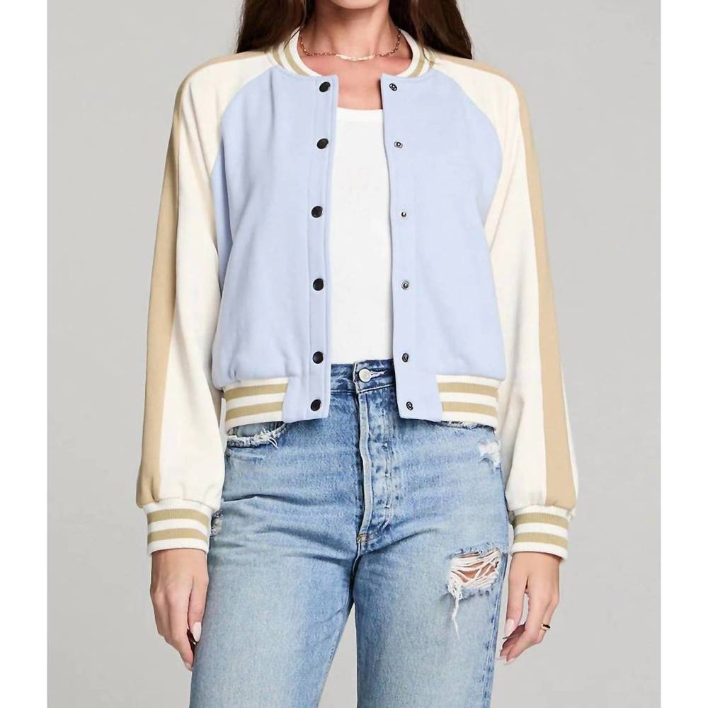 NEW SALTWATER LUXE autumn jacket in light blue